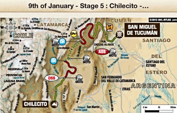 Dakar Stage 5